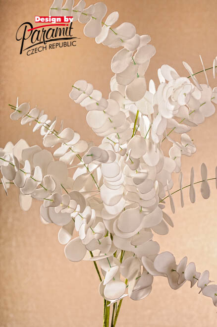 Dekorativní květina 3-150 bílá